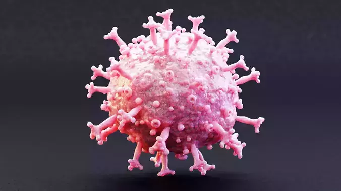 Coronavirus V6 - Tissue-Toned Surface