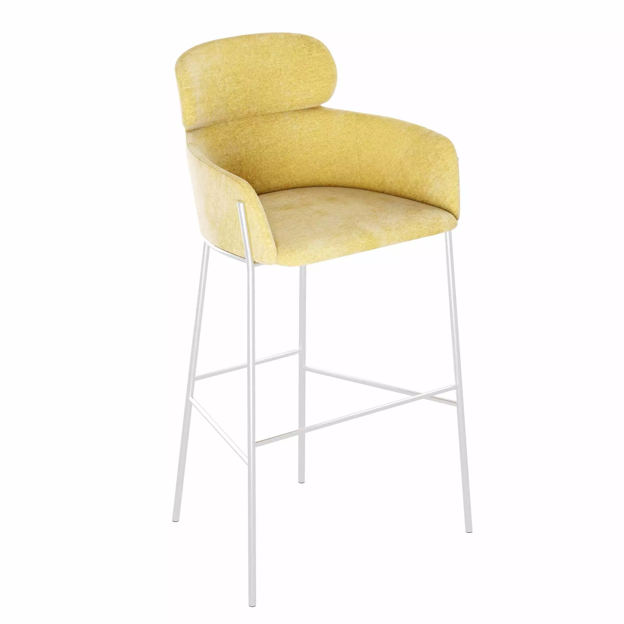 Counter barstool 3D model_1