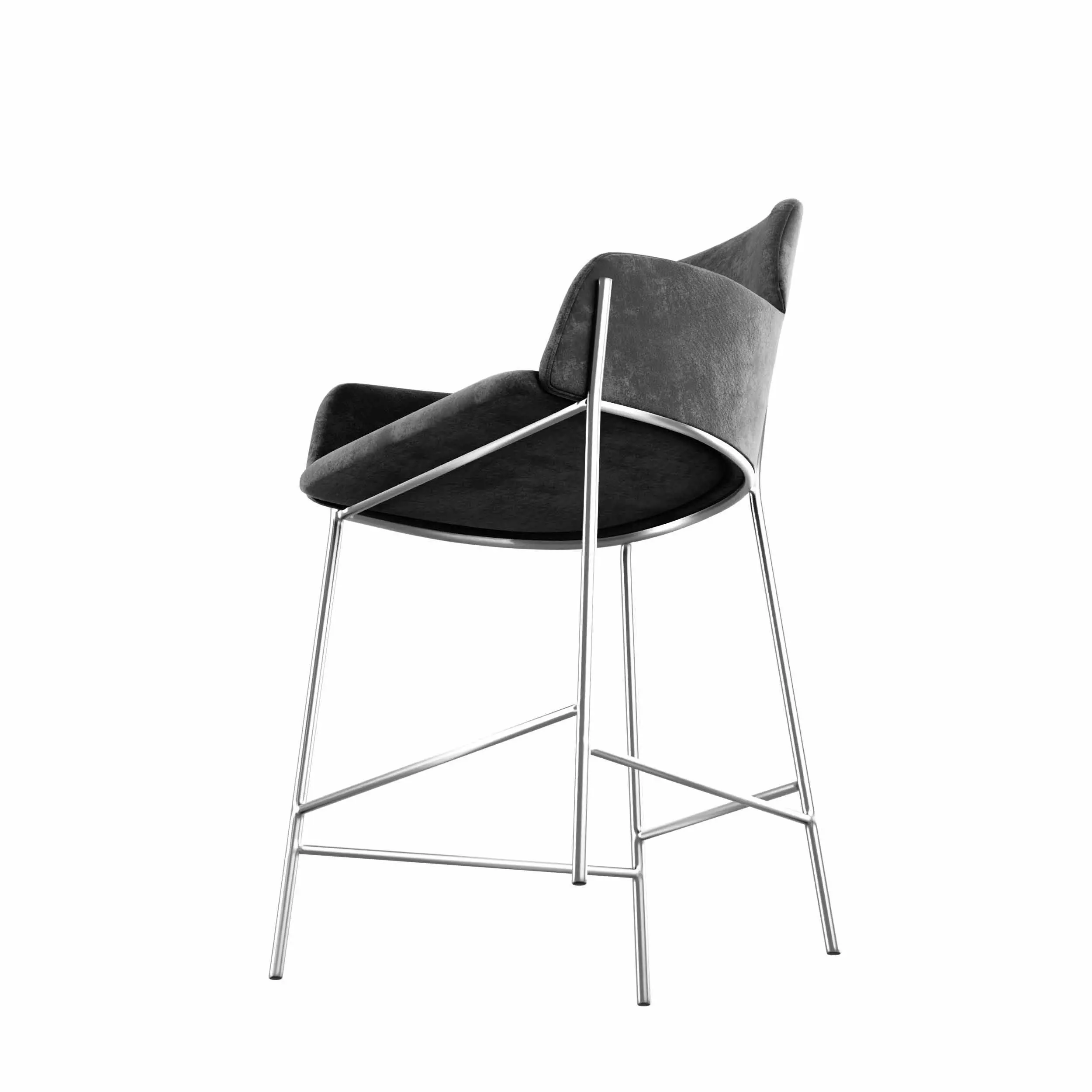 Counter barstool 3D model_5