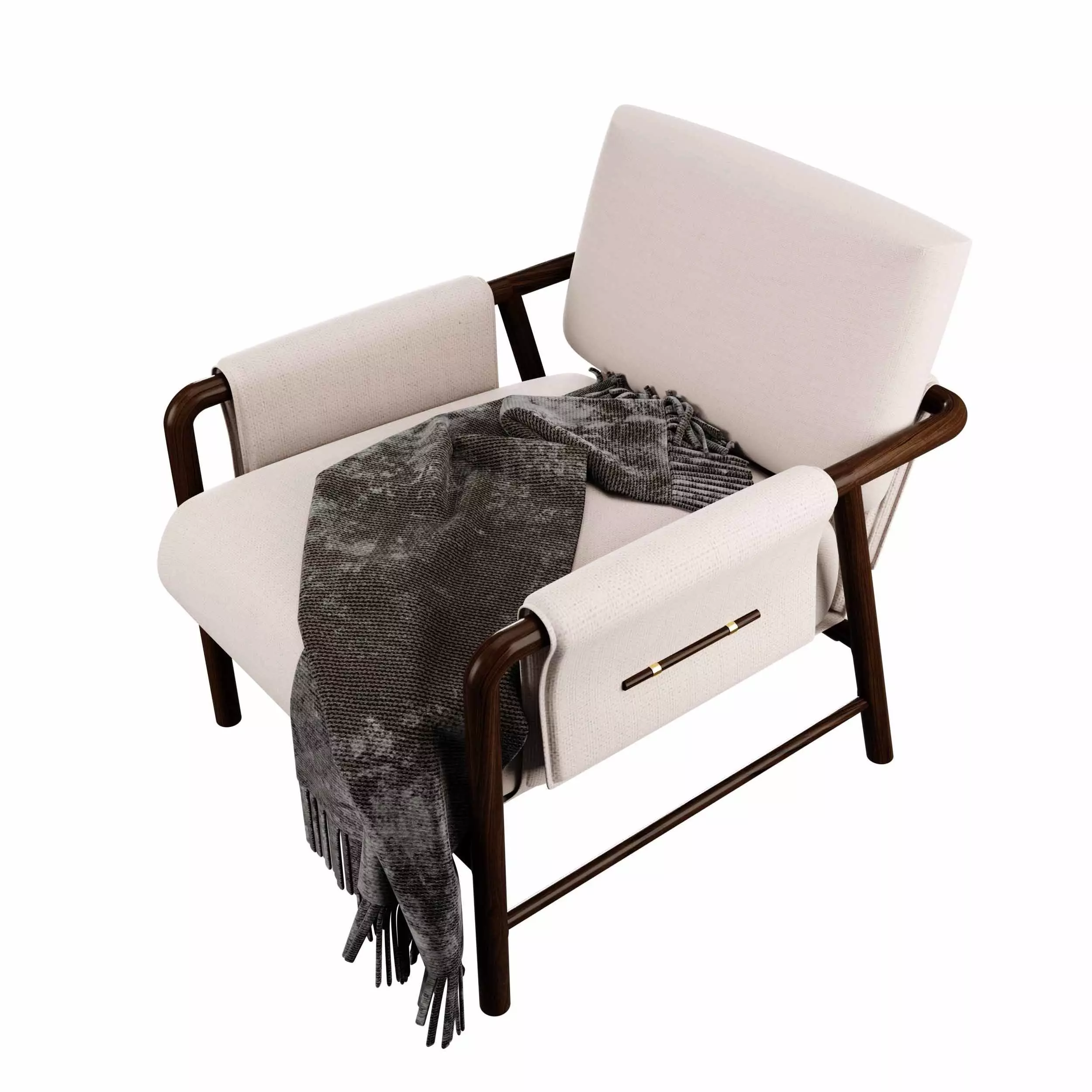 Demarco Lounge Chair 3D model_3