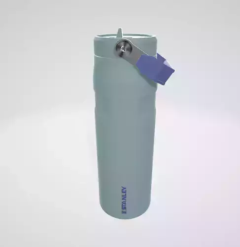 Stanley Iceflow Aerolight Flipstraw Water Bottle  Blue Cactus 