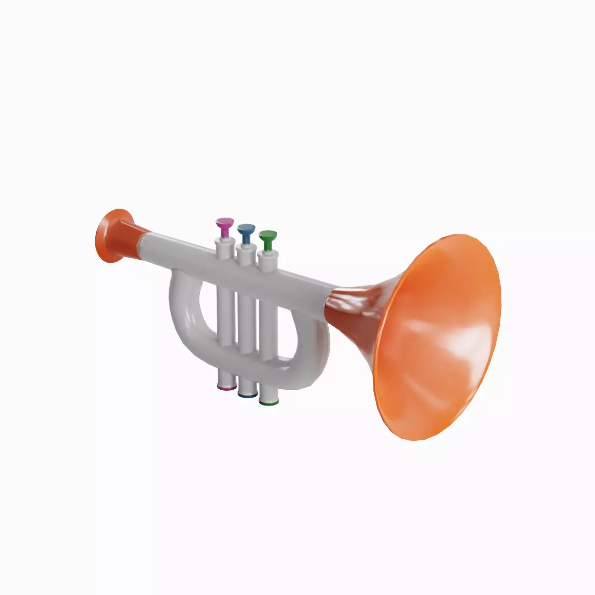 Trumpet Toy Pack 3D Model Collection_28