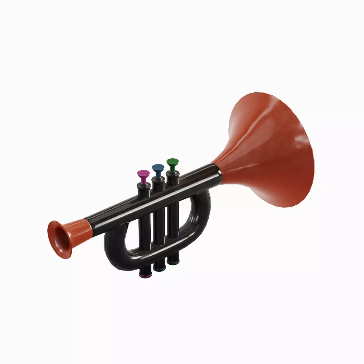 Trumpet Toy Pack 3D Model Collection_36