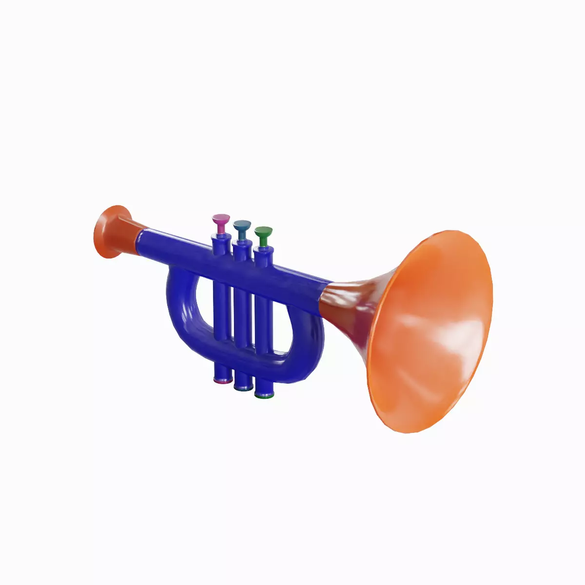 Trumpet Toy Pack 3D Model Collection_22