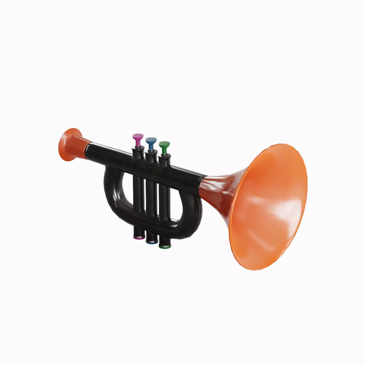 Trumpet Toy Pack 3D Model Collection_34