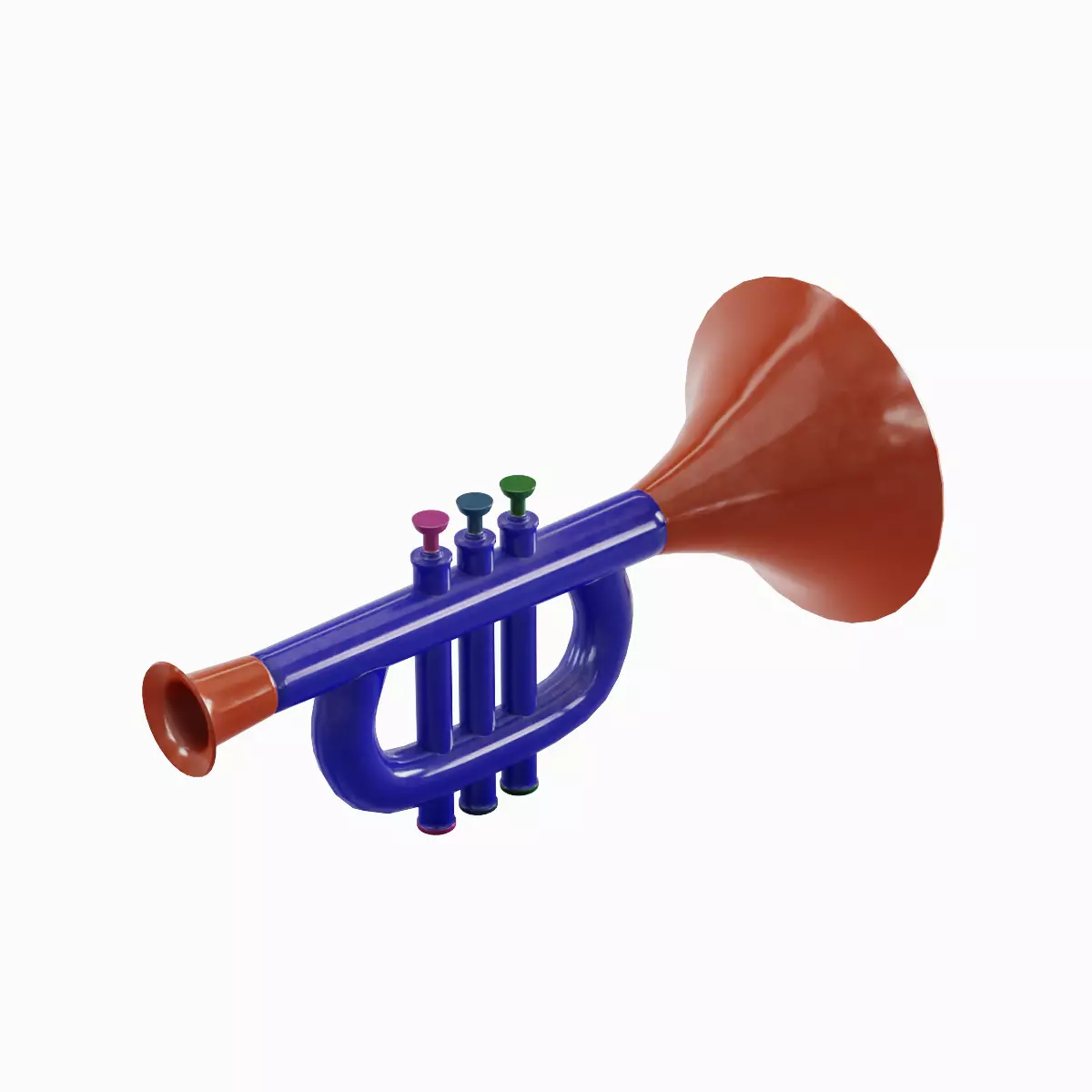 Trumpet Toy Pack 3D Model Collection_24