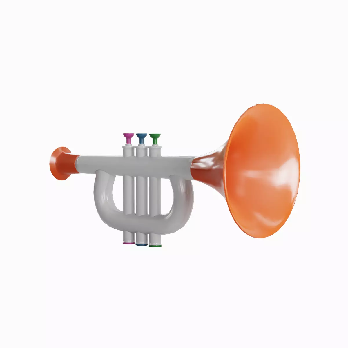 Trumpet Toy Pack 3D Model Collection_25