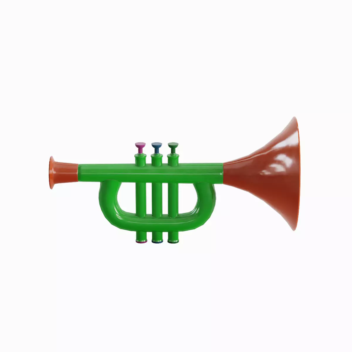 Trumpet Toy Pack 3D Model Collection_17