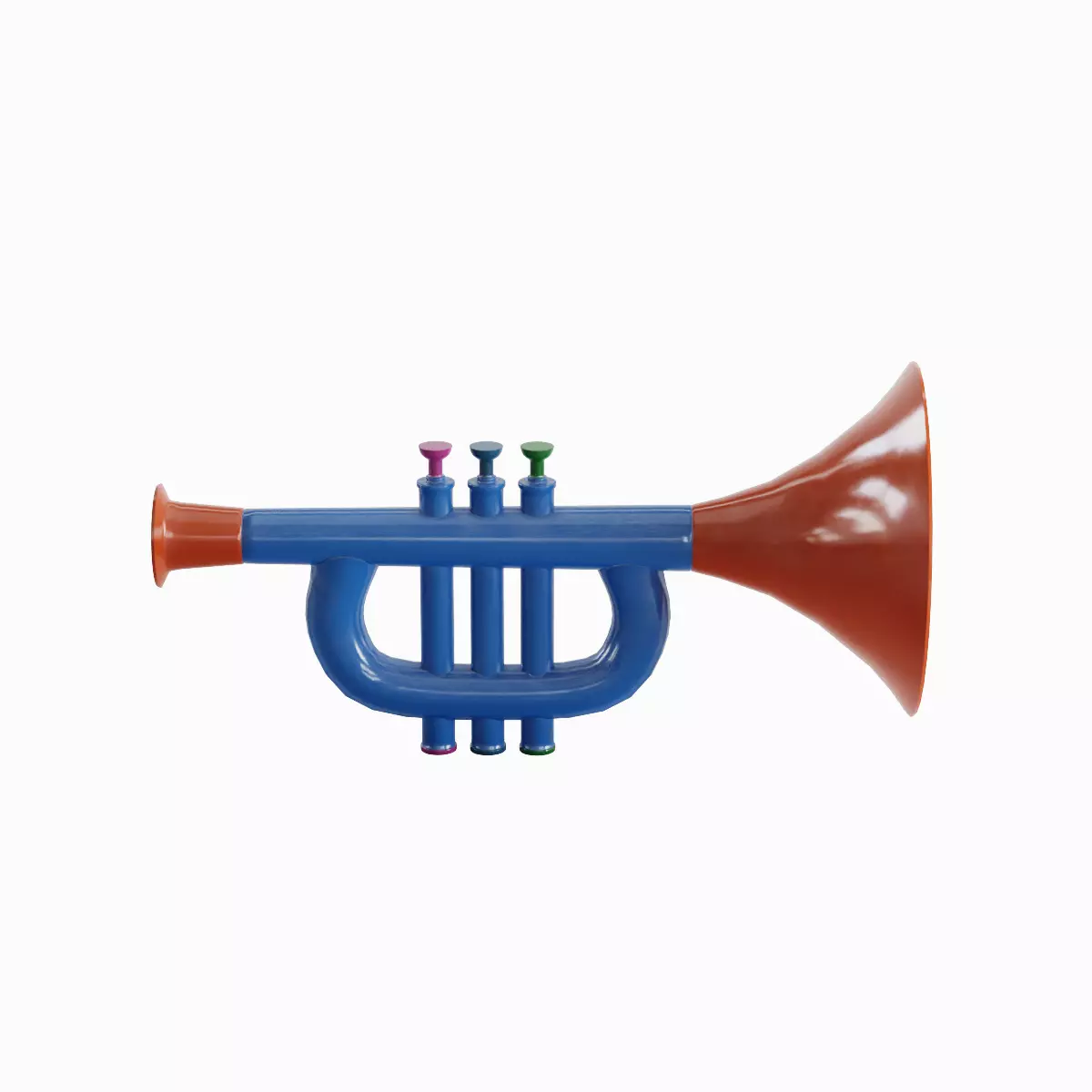 Trumpet Toy Pack 3D Model Collection_4