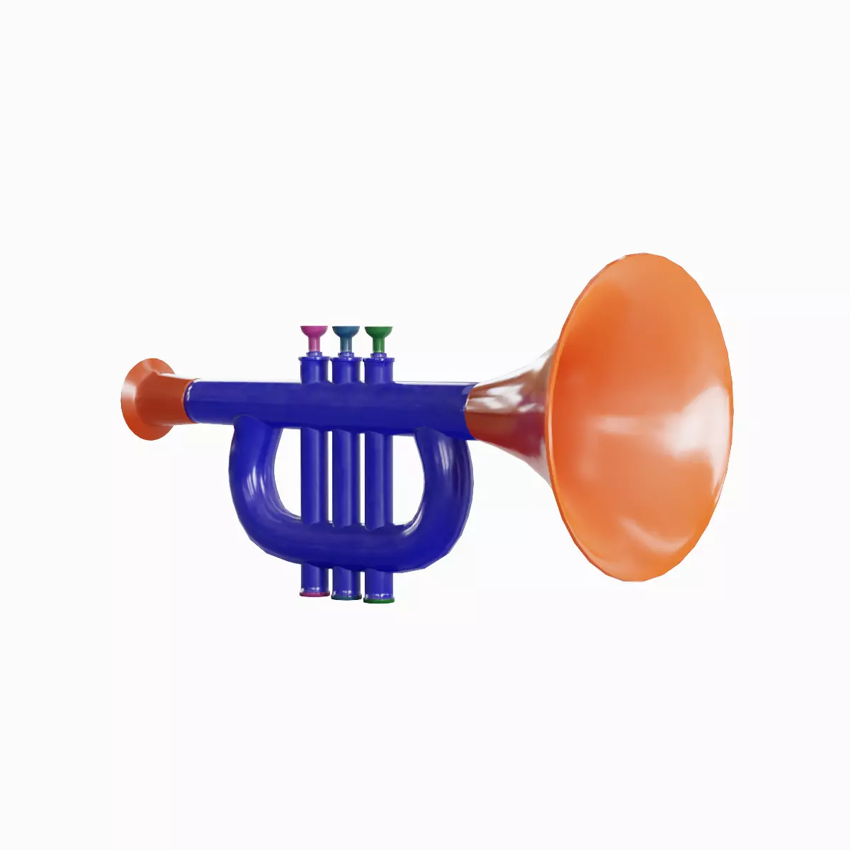 Trumpet Toy Pack 3D Model Collection_19