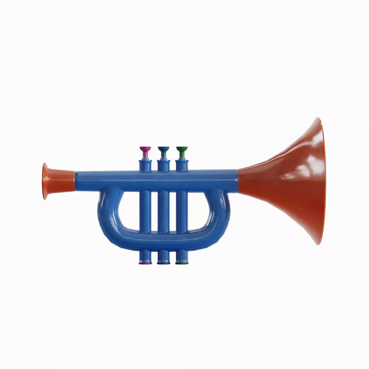 Trumpet Toy Pack 3D Model Collection_1