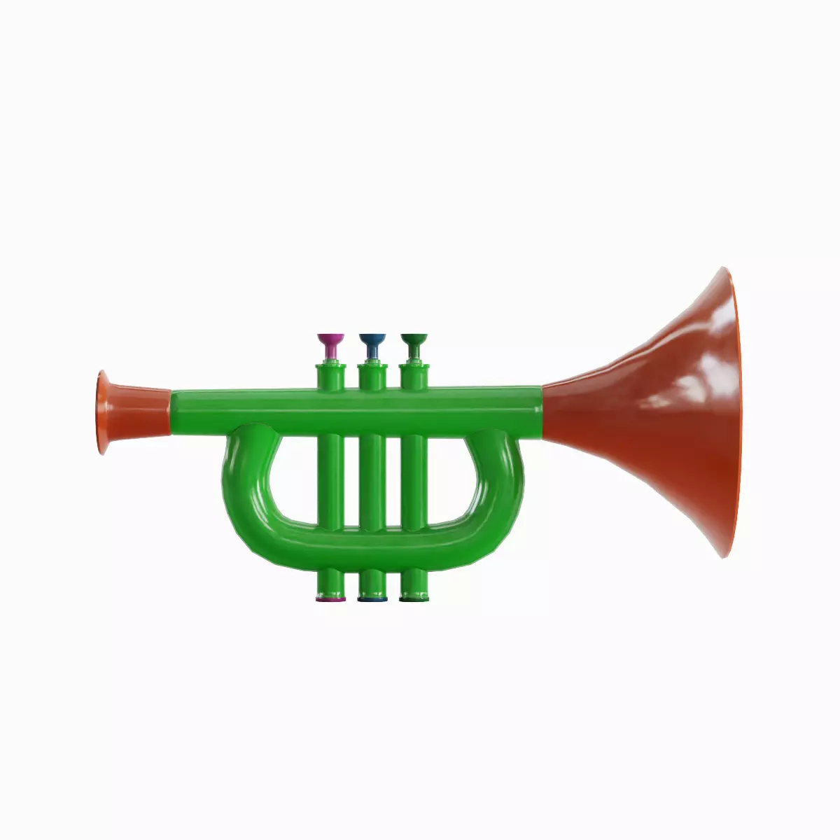 Trumpet Toy Pack 3D Model Collection_14