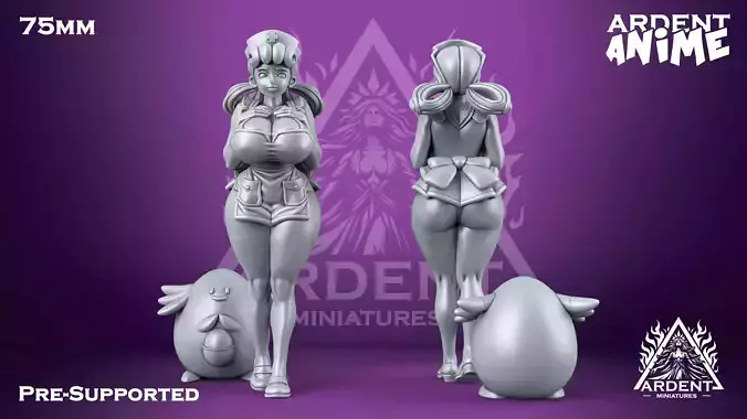 Nurse Joy Ardent Anime 006 75mm
