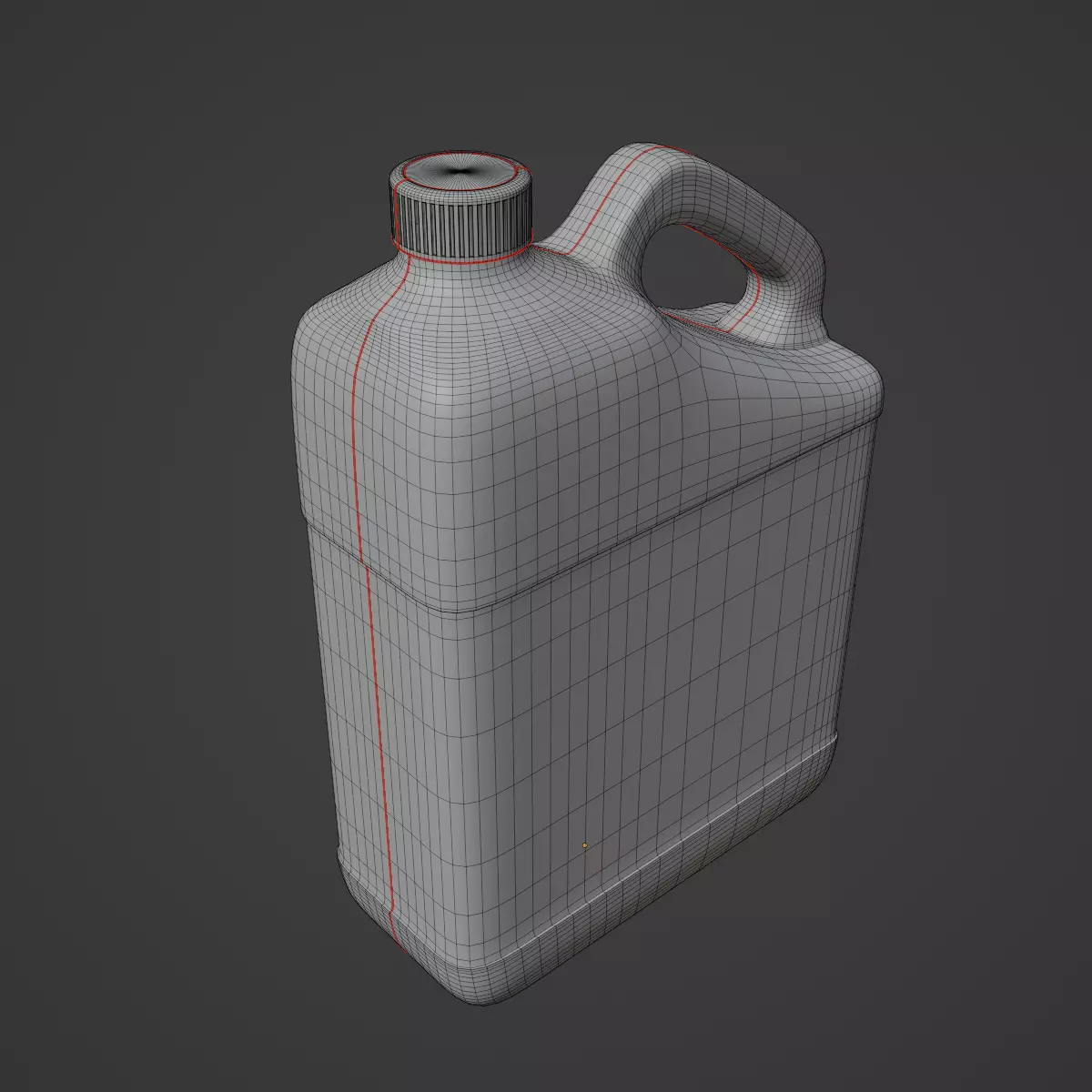 Plastic Canister Pack A 3D Model Collection_44