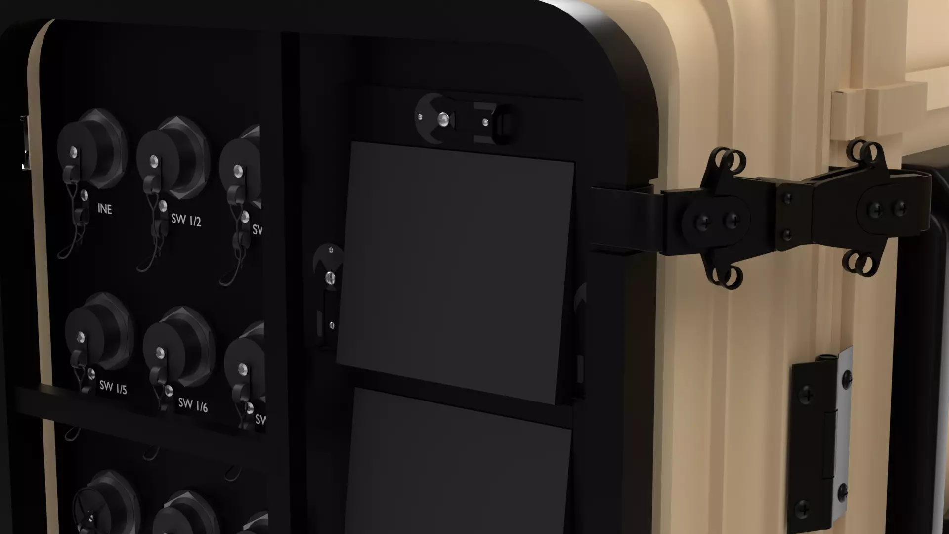 Small Form Factor Command Control SFF C2 Node Low-poly 3D model_6