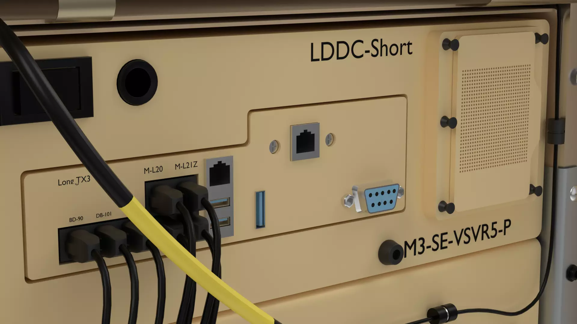 Small Form Factor Command Control SFF C2 Node Low-poly 3D model_10