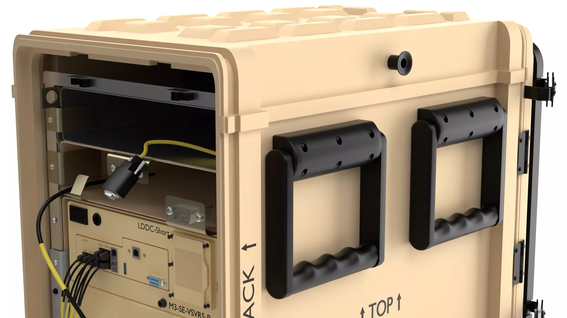 Small Form Factor Command Control SFF C2 Node Low-poly 3D model_8