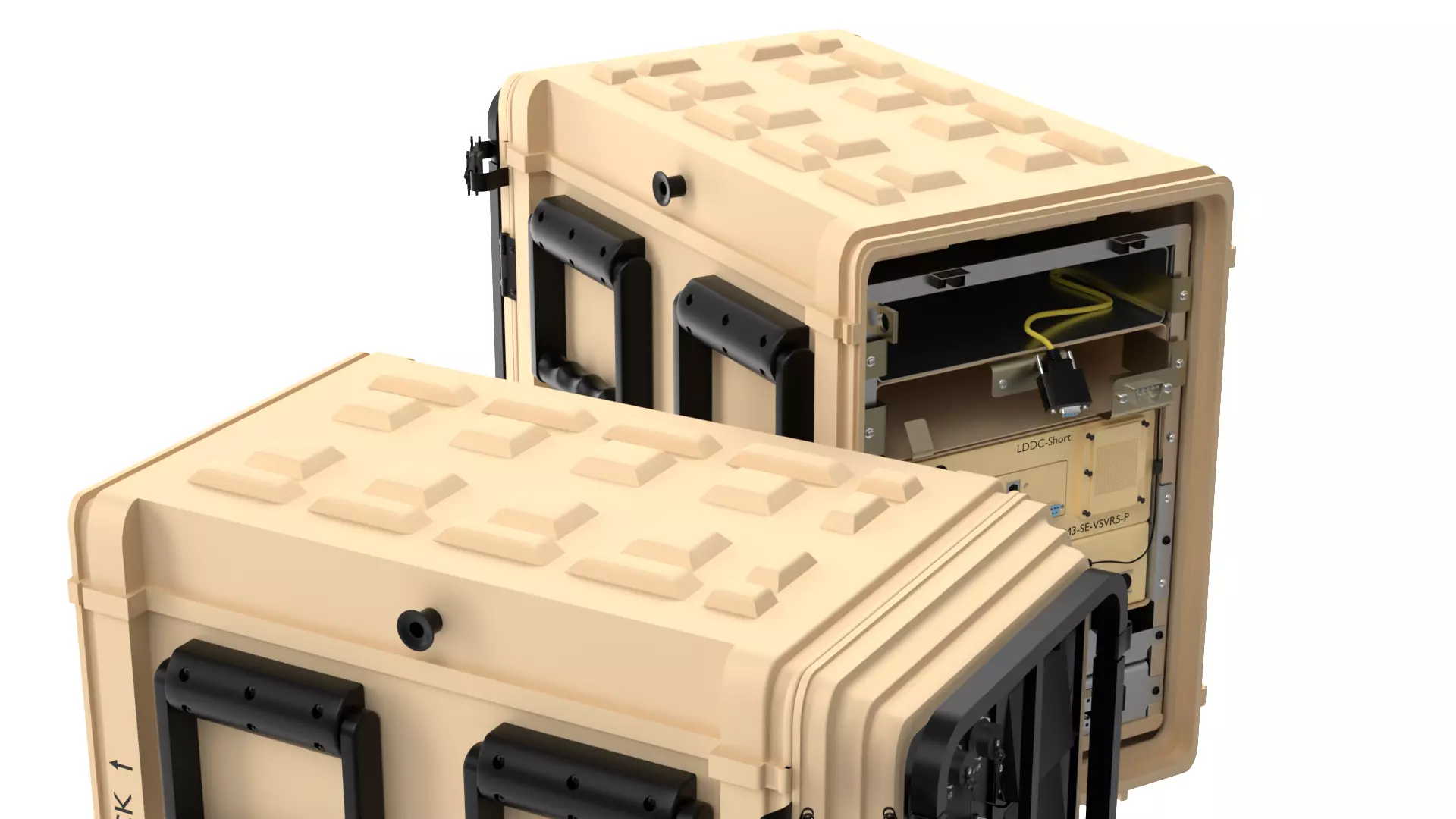 Small Form Factor Command Control SFF C2 Node Low-poly 3D model_4