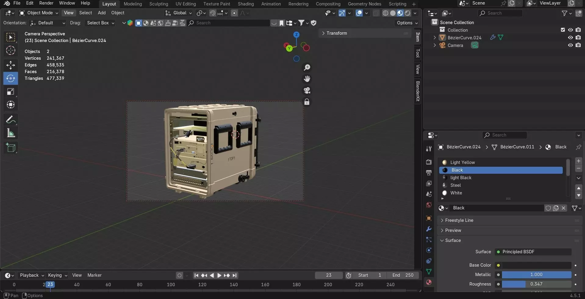 Small Form Factor Command Control SFF C2 Node Low-poly 3D model_17