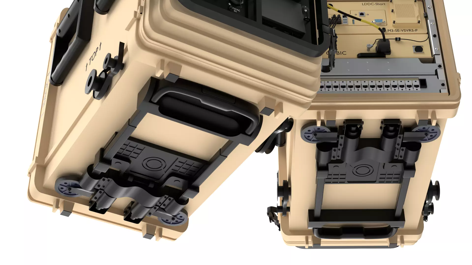 Small Form Factor Command Control SFF C2 Node Low-poly 3D model_5