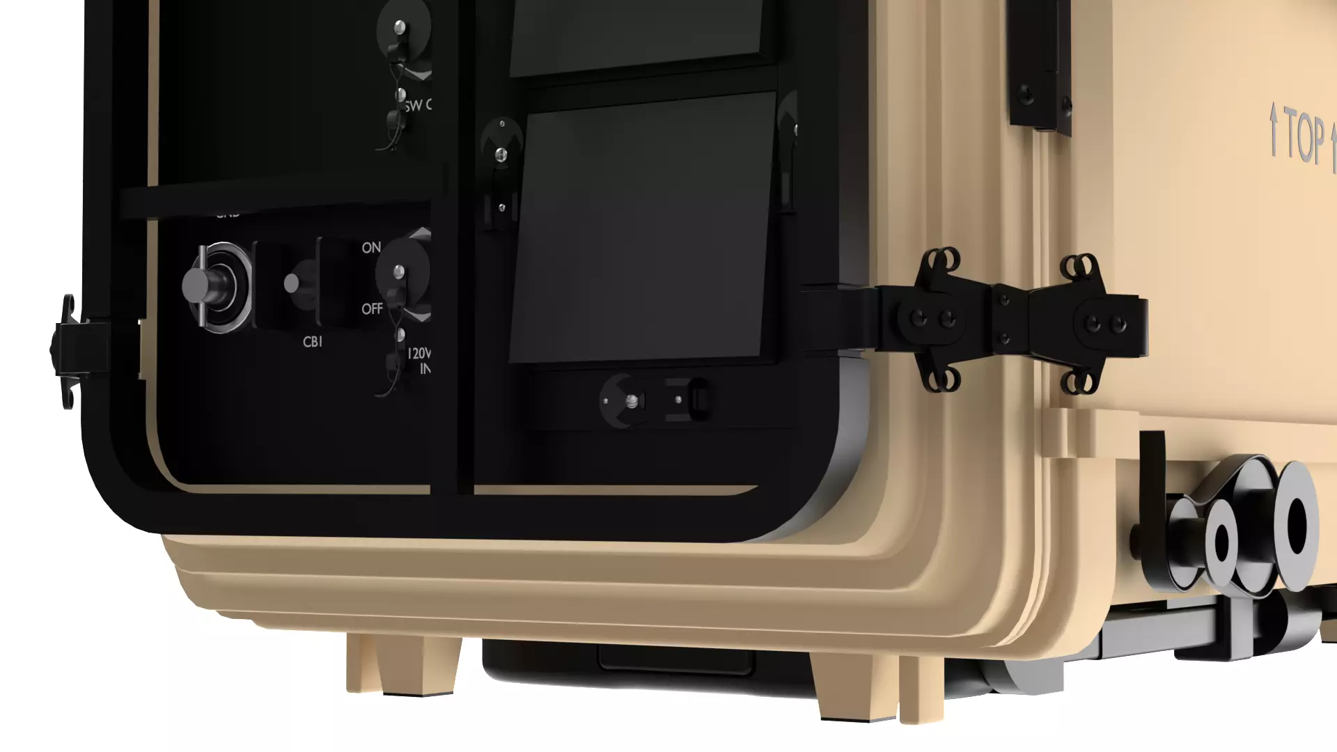 Small Form Factor Command Control SFF C2 Node Low-poly 3D model_7