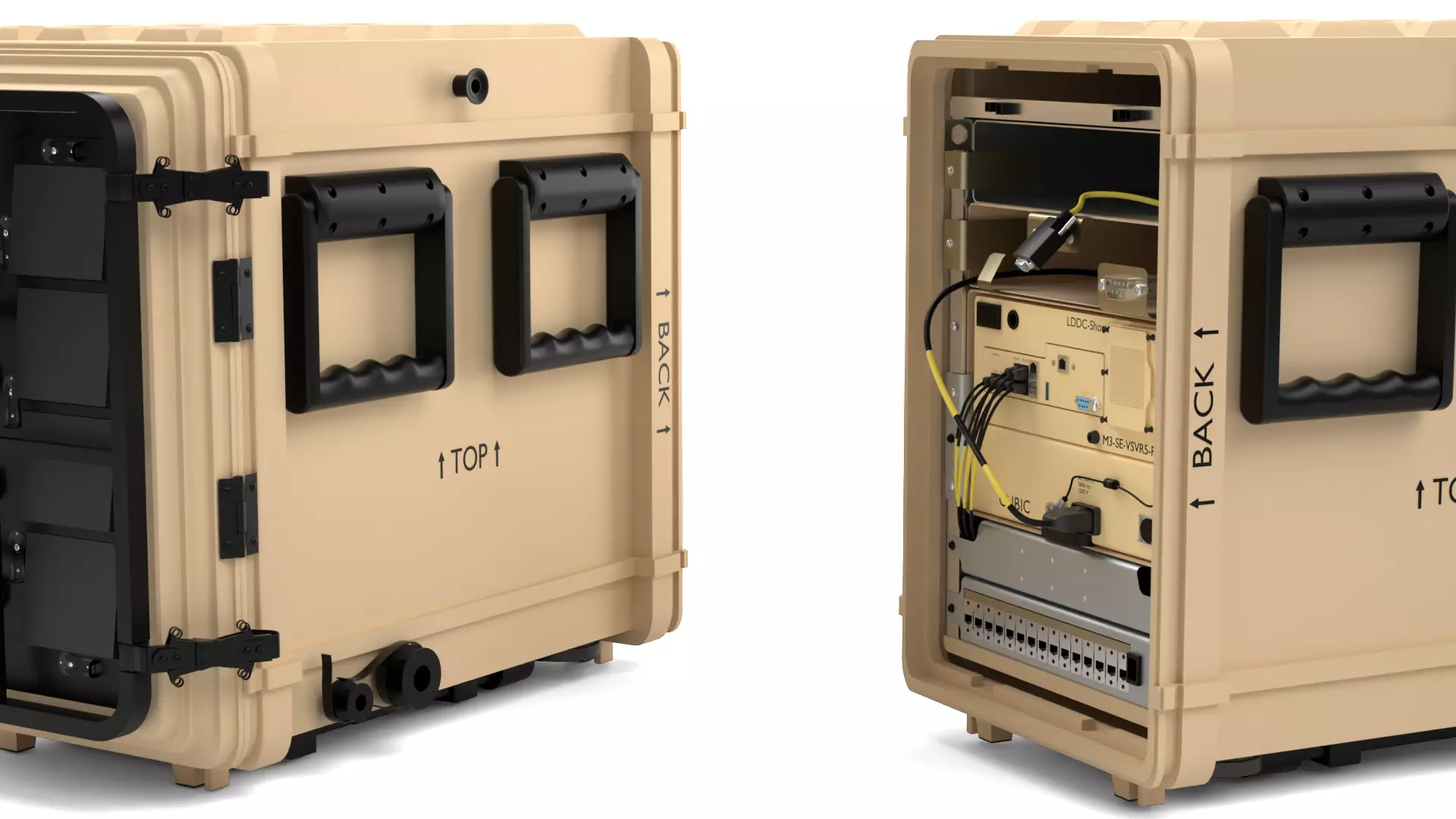 Small Form Factor Command Control SFF C2 Node Low-poly 3D model_2