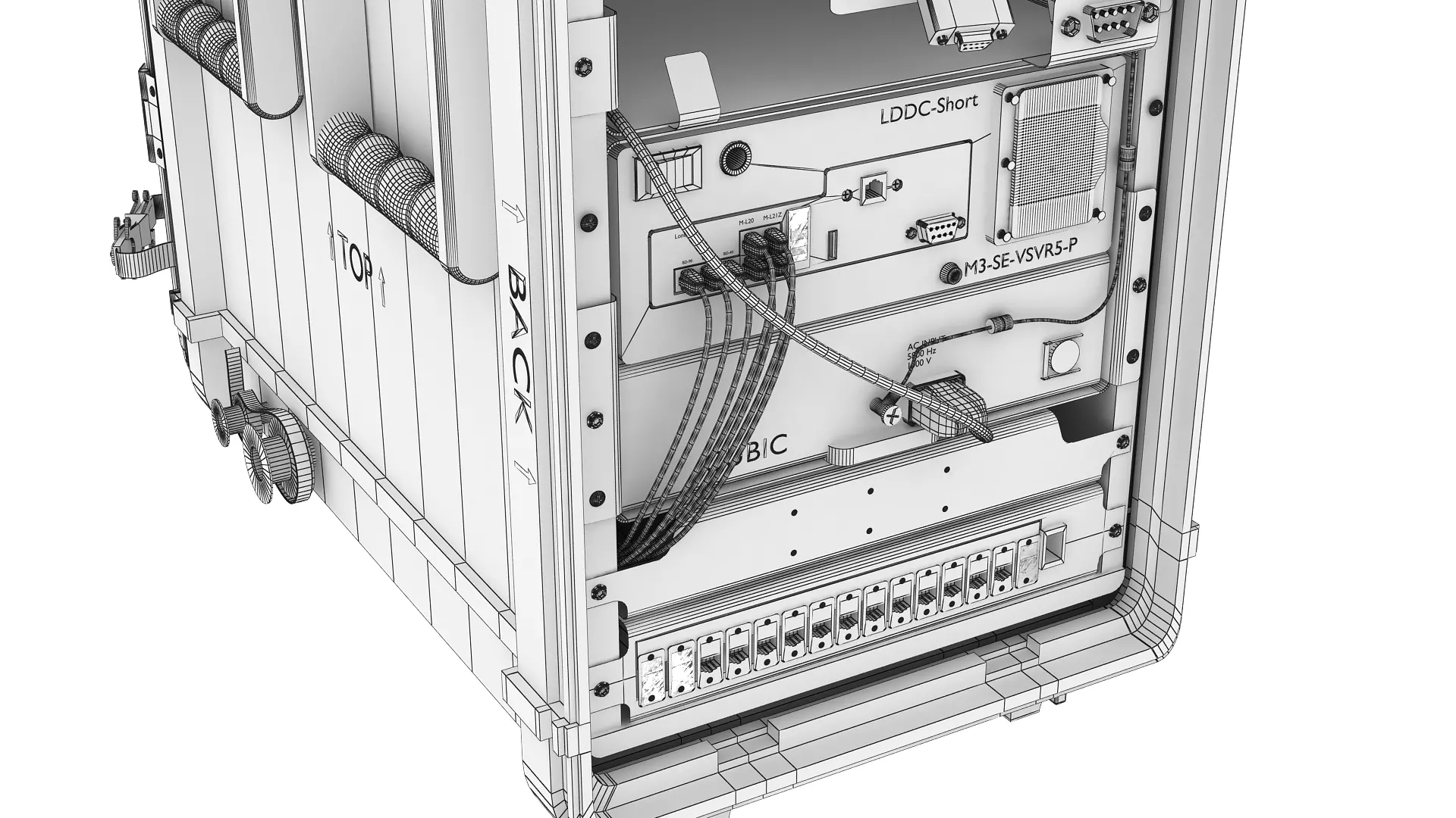 Small Form Factor Command Control SFF C2 Node Low-poly 3D model_15