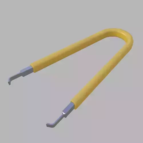 IC Extractor U Type IC Removal Puller Tool Low Poly