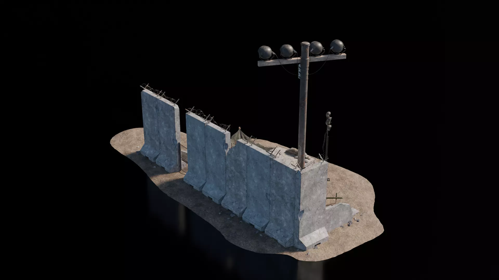 Warzone - Rebuilt Outpost 3D model_2