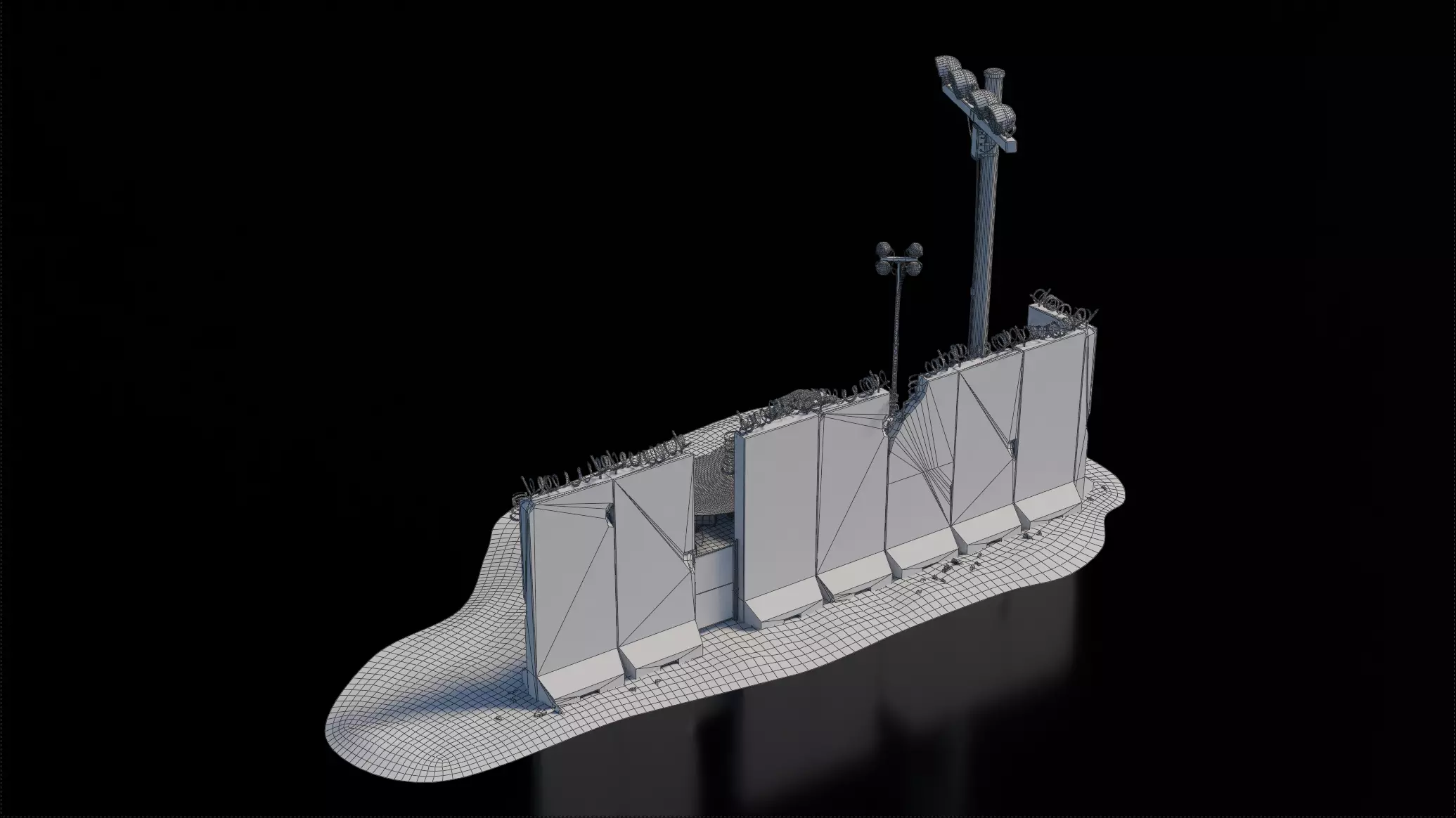 Warzone - Rebuilt Outpost 3D model_7