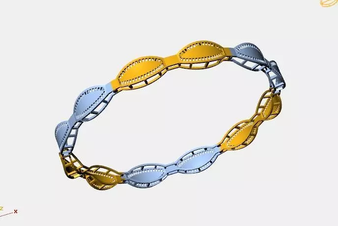 1125 FrameLoop Luxe Bangle 6gm 3D print model_4