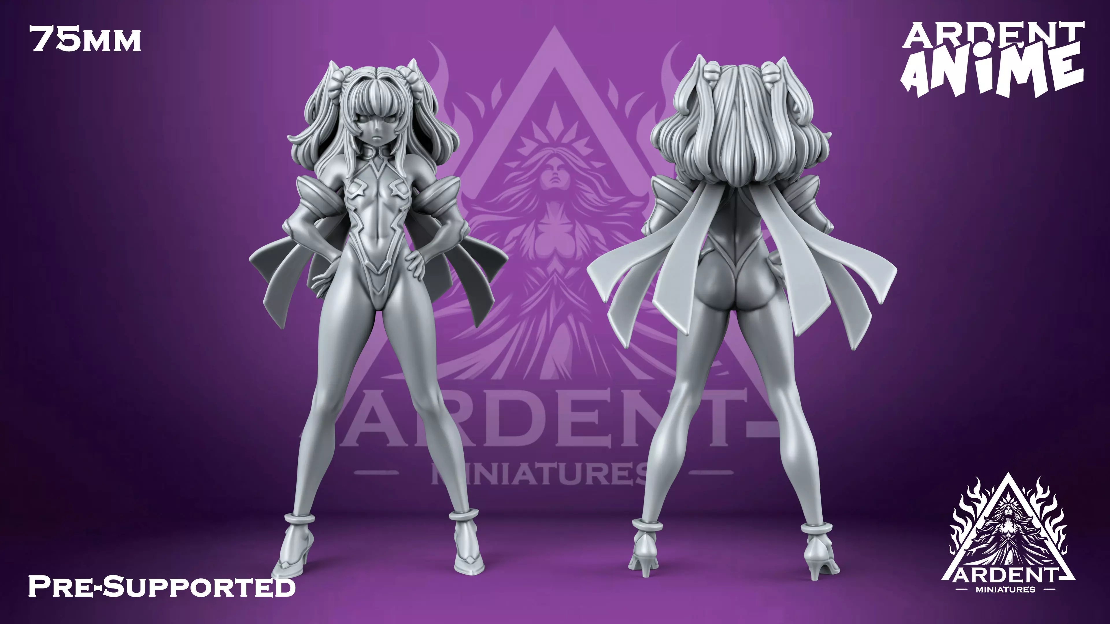 Futaba Lily Ramses Ardent Anime 009 75mm 3D print model