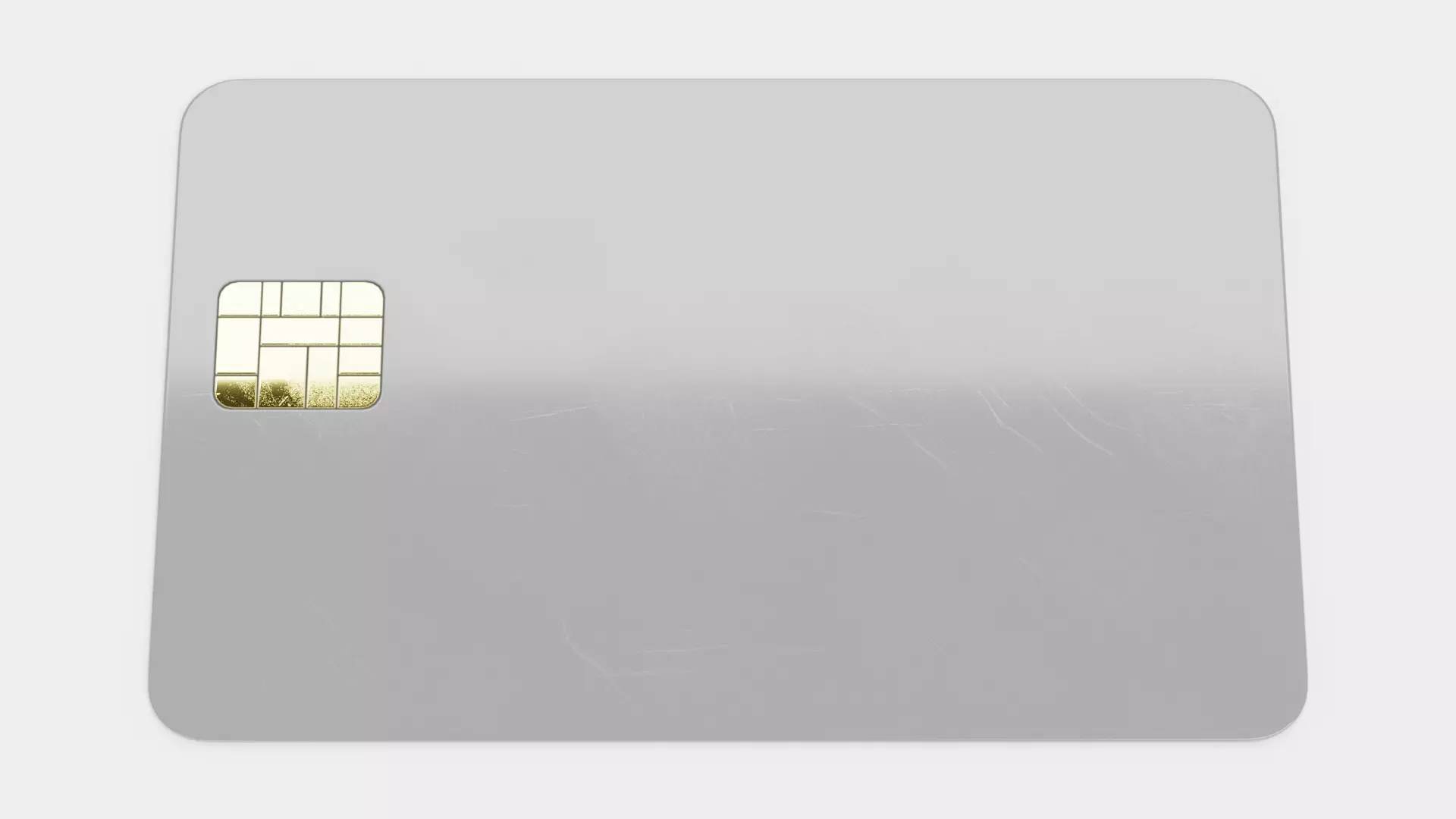 Credit Card V4 - Blank Payment Prop 3D model