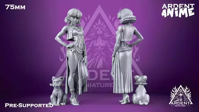 Nadia and King Ardent Anime 010 75mm