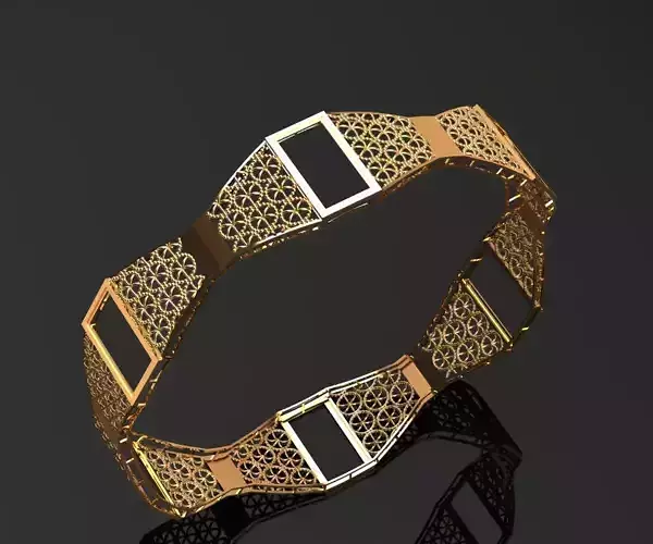 1149 Linear Luxe Bangle 12gm
