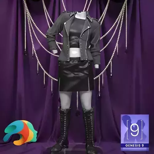 Edge Outfit for Genesis 9 Female
