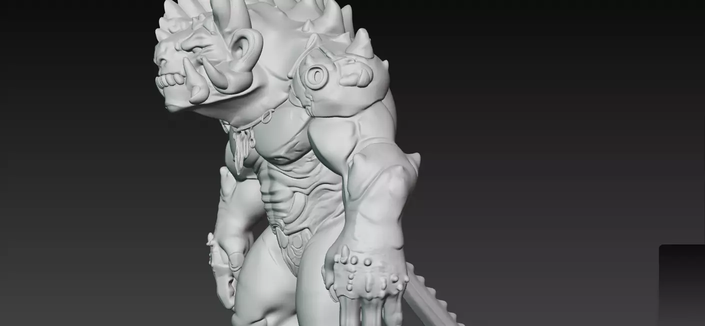 The Frost Scale Colossus 3D print model_1
