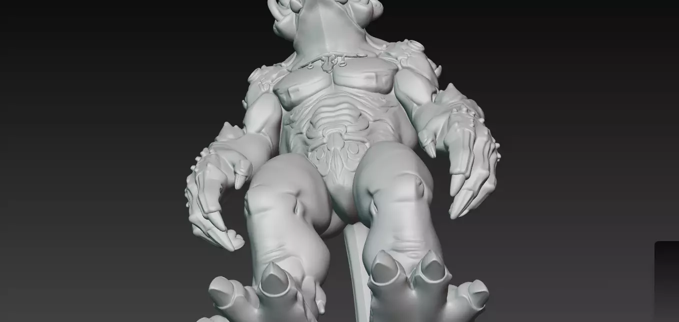 The Frost Scale Colossus 3D print model_2