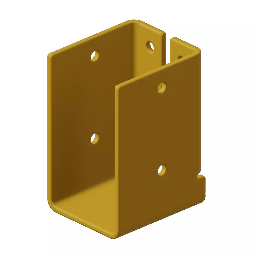 Plastic Joist Bracket 3D model_2