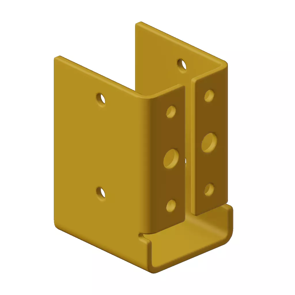 Plastic Joist Bracket 3D model_3