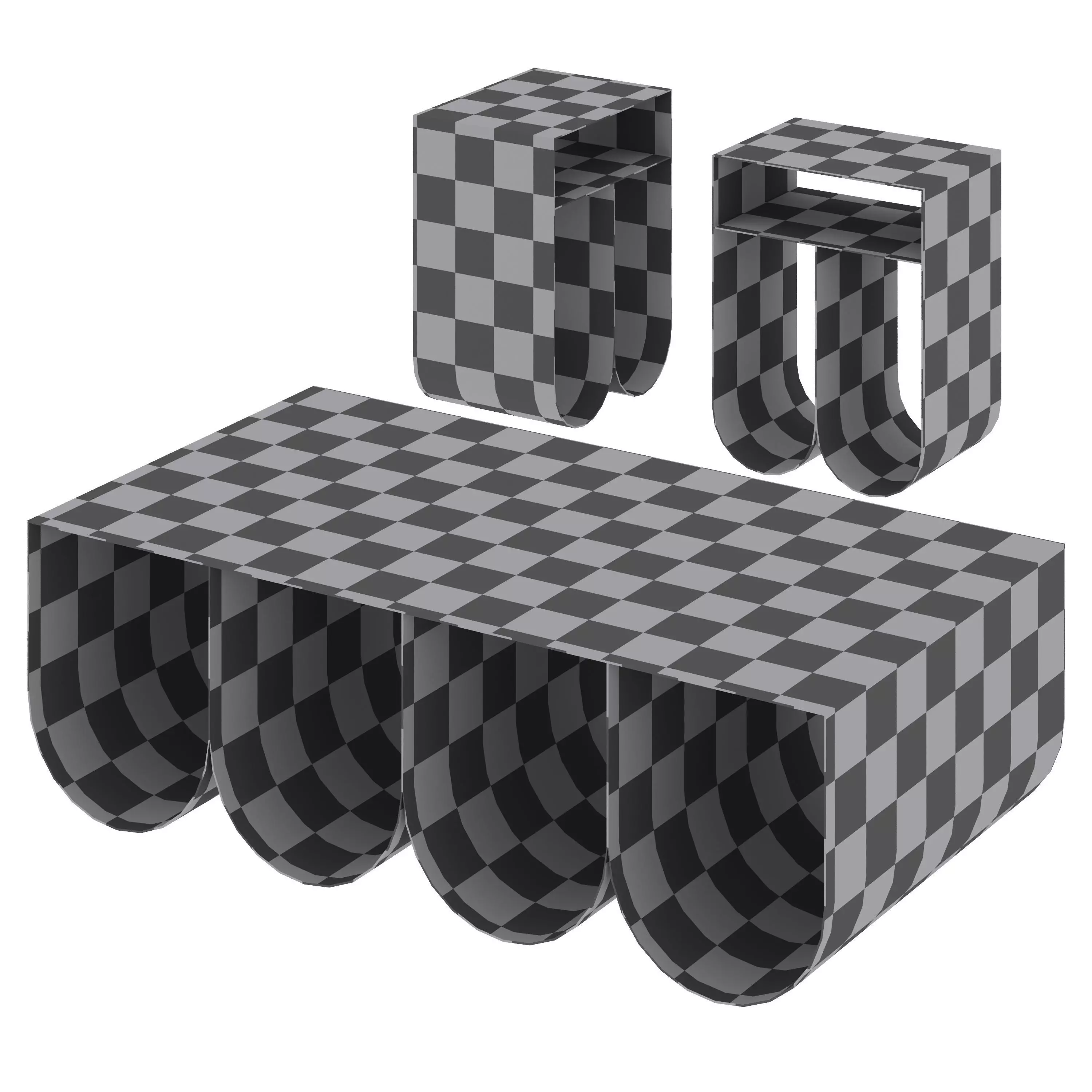 Vionta Coffee Table by Interior Secrets 3D model_8