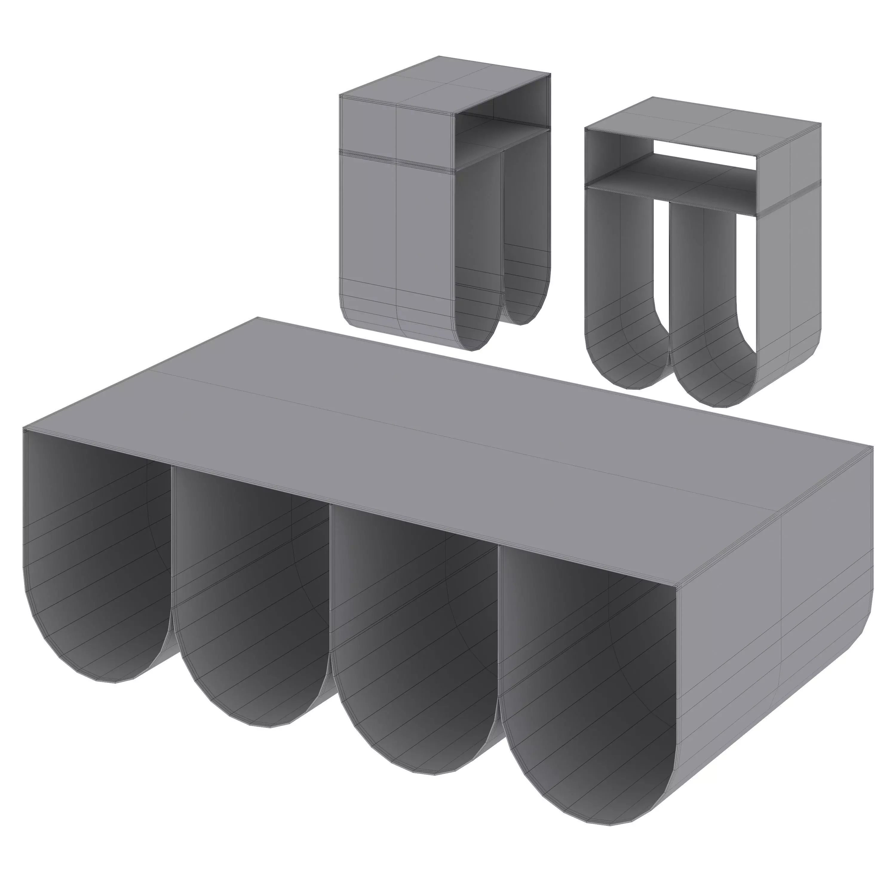 Vionta Coffee Table by Interior Secrets 3D model_7