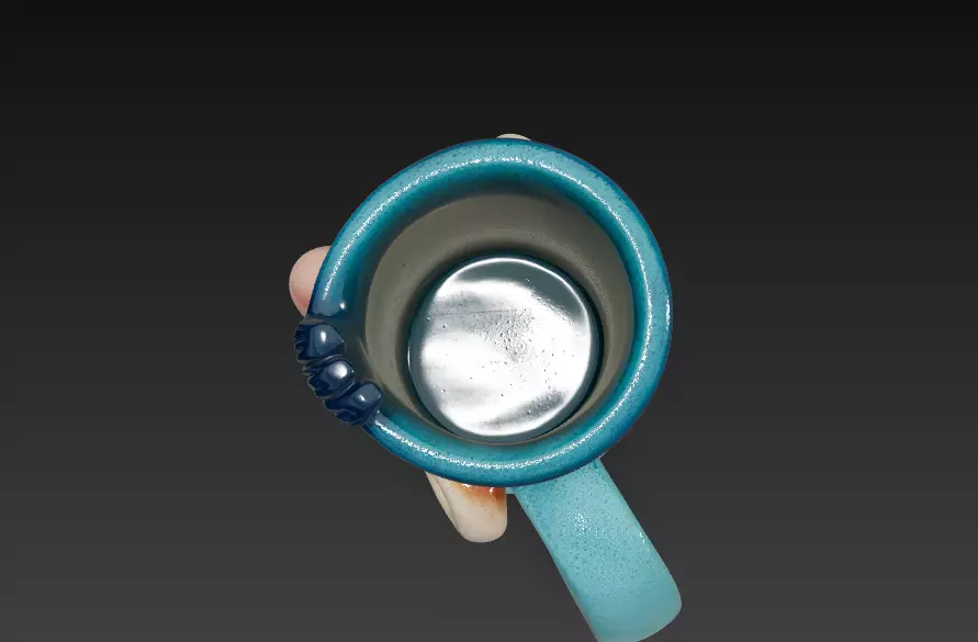 AGrumpy Gramps Coffee Mug 3D Print Model 3D print model_2