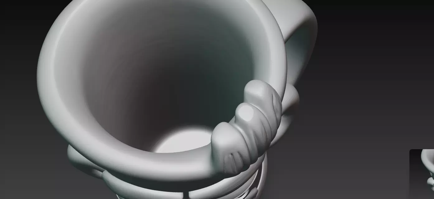 AGrumpy Gramps Coffee Mug 3D Print Model 3D print model_14