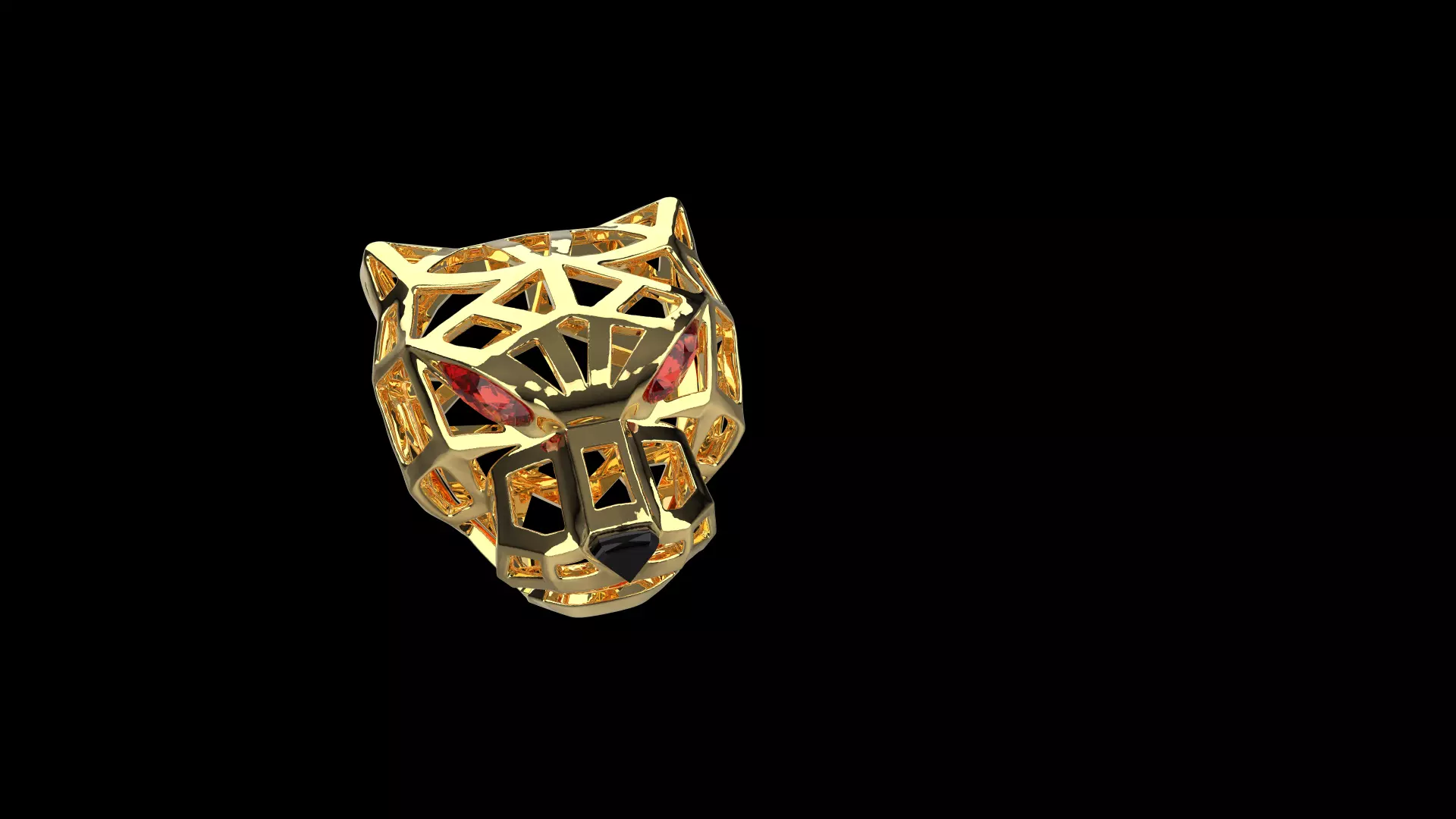 Panthere de Cartier Pendant 3D print model_0