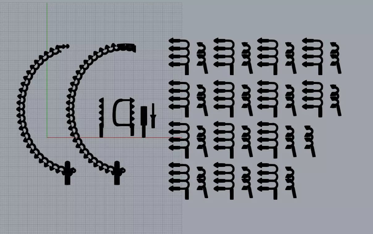 Bracelet Clash 3D print model_6