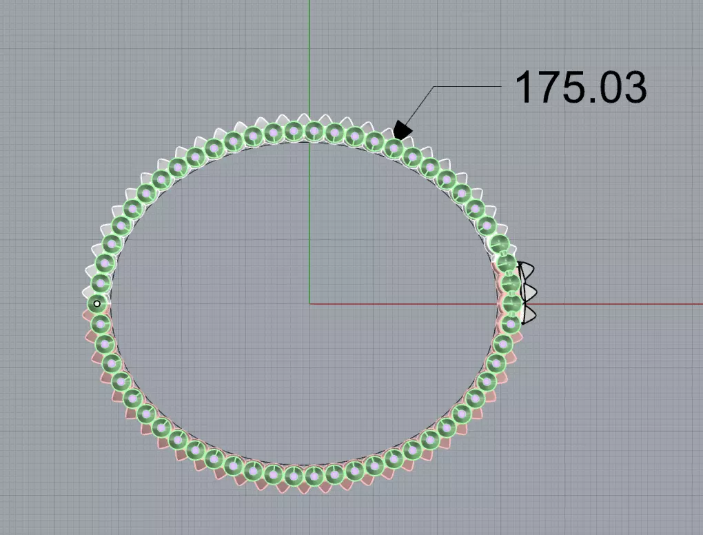 Bracelet Clash 3D print model_2