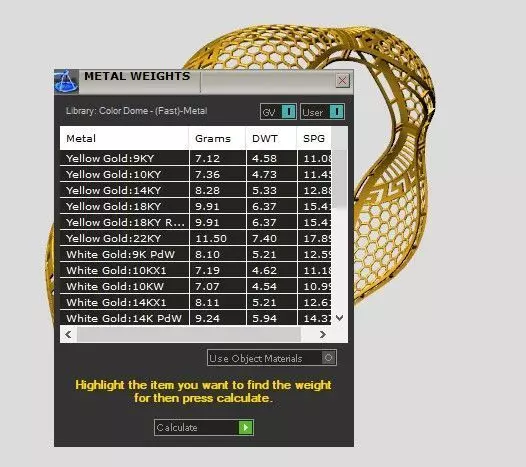 1138 Golden Ripple Embrace Bangle 8gm 3D print model_5