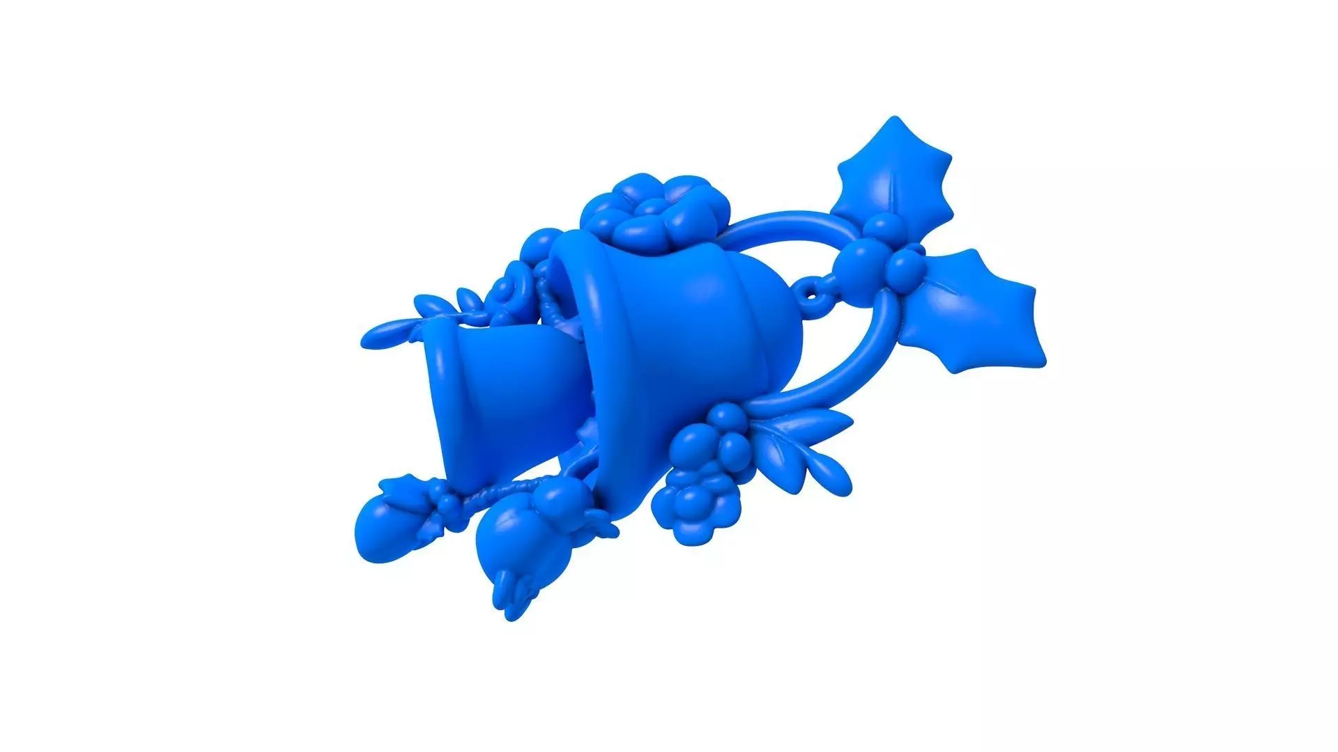 Cute Merry Christmas - Christmas - Merry Christmas Ornament  3D print model_1