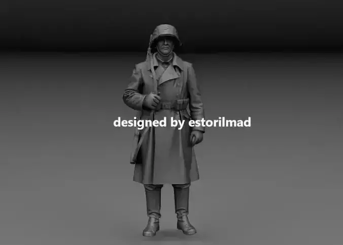 WW2 GERMAN SOLDIER RUSSIAN WINTER LENINGRAD v1